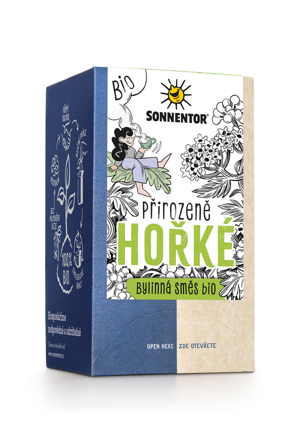 Sonnentor Bylinná směs Přirozeně hořké BIO - nálevové sáčky (18 x 1,8 g)