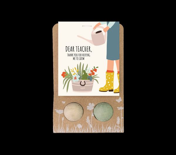 Kvetinové bomby - malý darček pre učiteľov - kvety (2 ks)