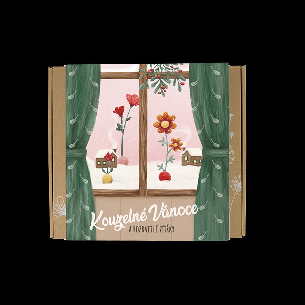 Blossombs Semínkové bomby - Dárková sada střední - Kouzelné Vánoce (9 ks)