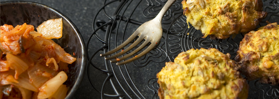 Bramboráčky se žlutým hrachem