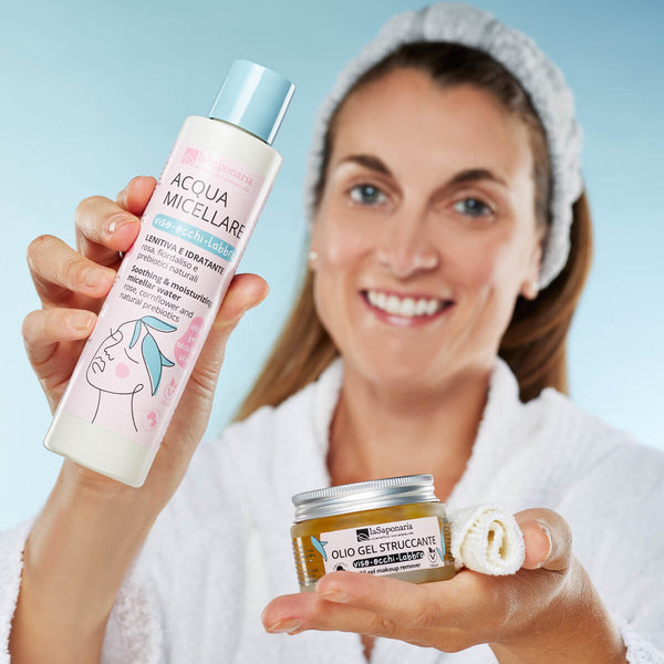 Hydratačná micelárna voda laSaponaria s prebiotikami (200 ml)