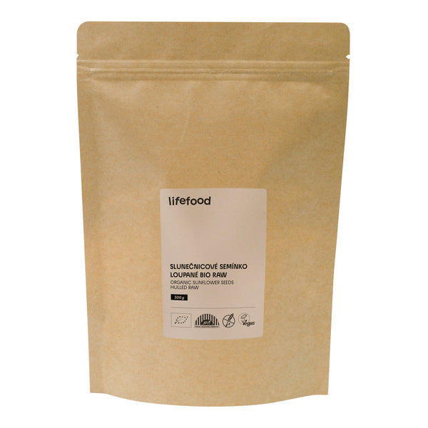130122 Semínka slunečnicová RAW 500 g BIO LIFEFOOD-1
