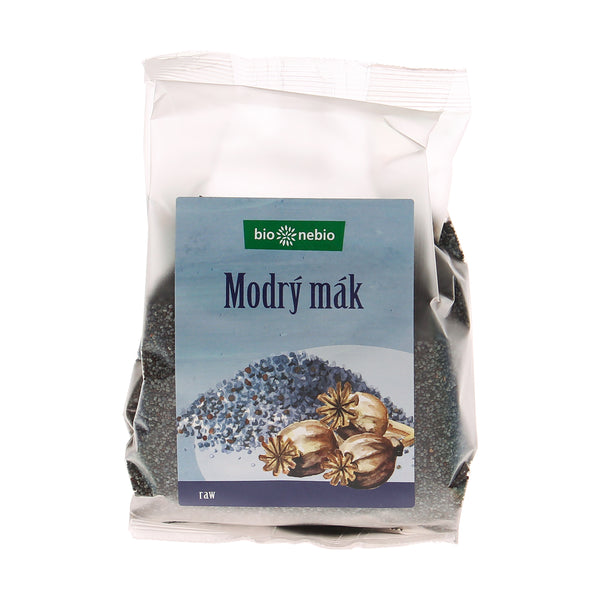 132042 Mák modrý český 200 g BIO NEBIO-1