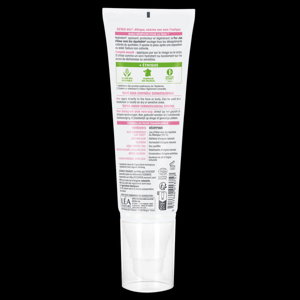 SO’BiO étic Aloe vera gel - hypoalergenní BIO (125 ml)
