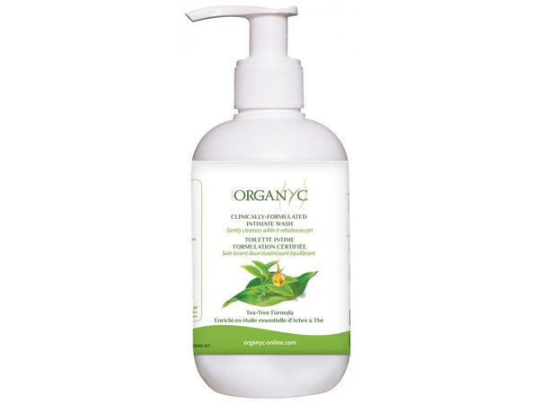 Organyc Gél na intímnu hygienu <tc>BIO</tc> - Tea Tree (250 ml)