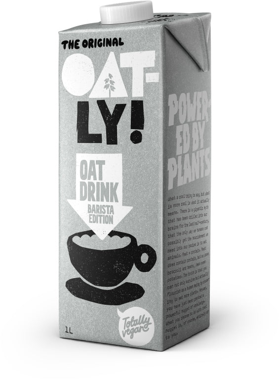 Oatly! Ovesný nápoj Barista