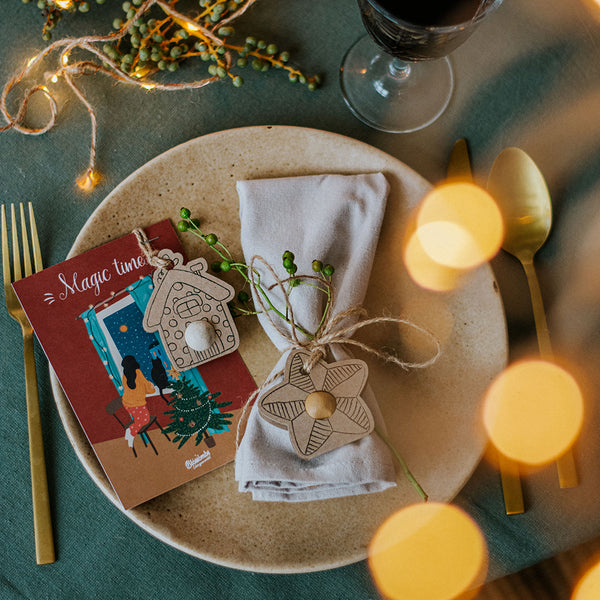 Kvetinové bomby - vianočná sada pre domácich majstrov (9 ks)