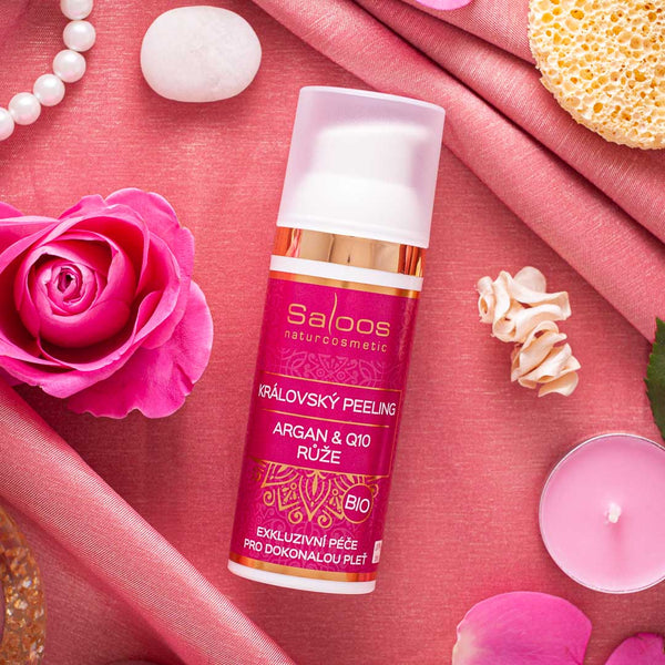 Saloos Royal Peeling Argan & Q10 <tc>BIO</tc> - Rose (50 ml)
