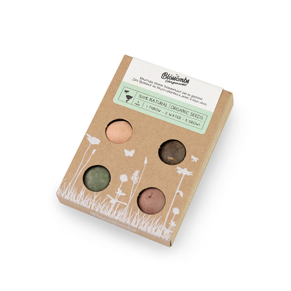 Kvetinové bomby - mini darčeková sada (4 ks)