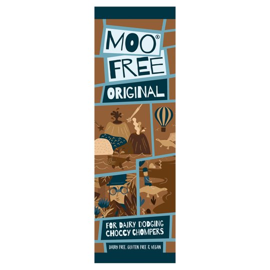 Moo free Čokoládová tyčinka originál (20 g)