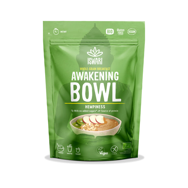 230164 Směs instantní Awakening Bowl s konopným proteinem 360 g BIOISWARI -1