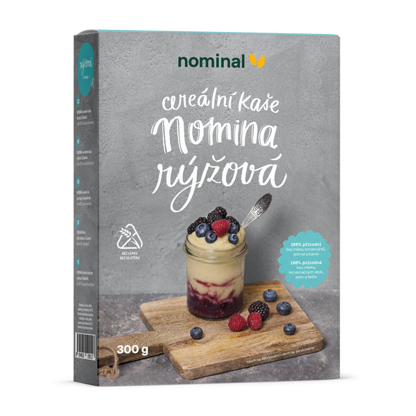233005 Kaše rýžová bezlepková Nomina 300 g NOMINAL-1