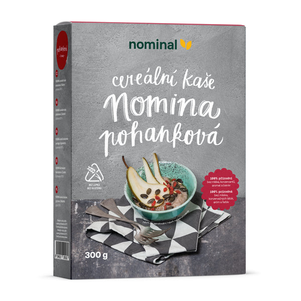 233007 Kaše pohanková bezlepková Nomina 300 g NOMINAL-1