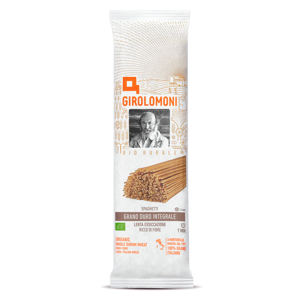 260111 Těstoviny špagety celozrnné semolinové 500 g BIOGIROLOMONI-1