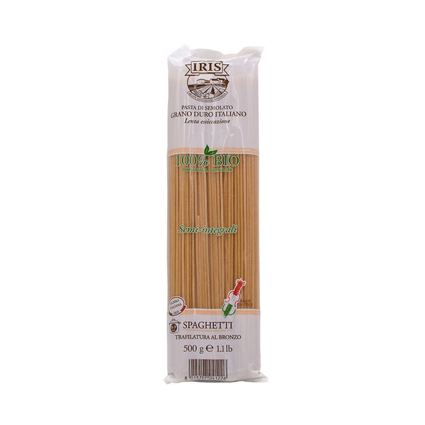 260191 Těstoviny špagety polocelozrnné 500 g BIO IRIS-1