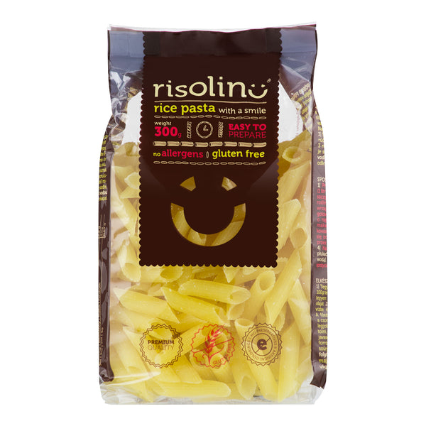 263015 Těstoviny penne rýžové bezlepkové 300 g RISOLINO-1