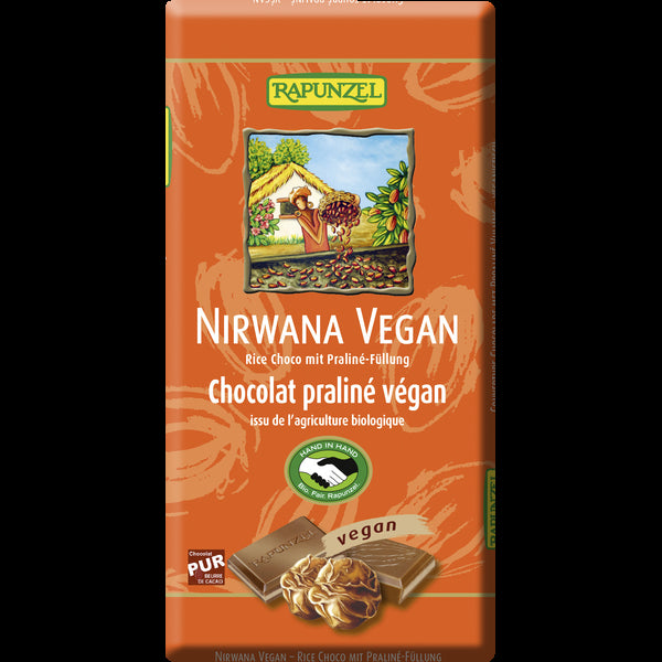 Rapunzel Čokoláda Nirwana Vegan s nugátem BIO (100 g)
