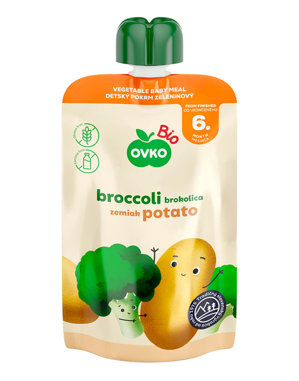 330079 Příkrm brokolice, brambory 90 g BIO OVKO-2