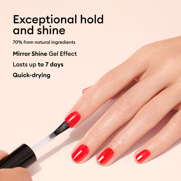 Manucurist Zelený vrchný lak na nechty - Top Coat Sunshine (15 ml)