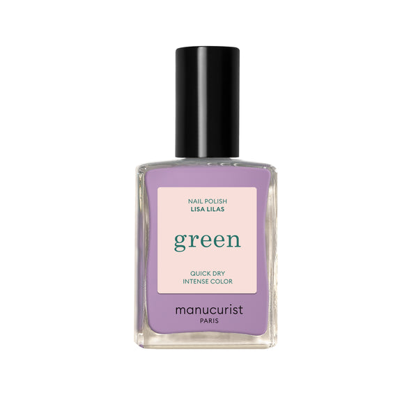 Manucurist Green schnoucí lak na nehty - Lisa Lilas (15 ml)