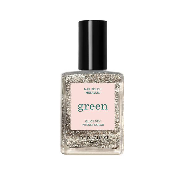 Manucurist Green schnoucí lak na nehty - Metallic (15 ml)