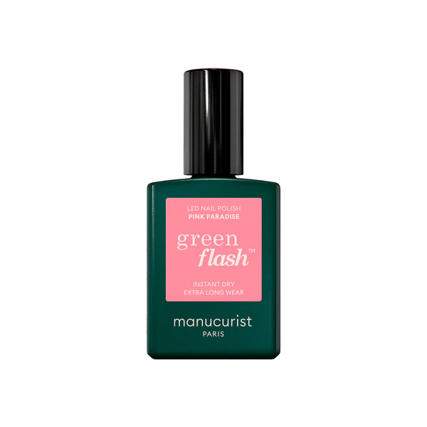 Manucurist Green Flash LED gel lak na nehty - Pink Paradise (15 ml)