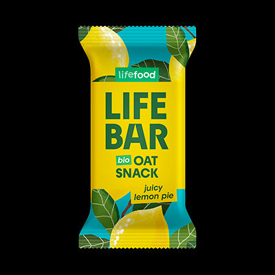 Lifefood Zvýhodněná sada 13 + 2 tyčinky zdarma - Lifebar Oat Snack Citron BIO (15 x 40 g)