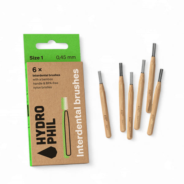 Hydrophil Bambusový mezizubní kartáček (6 ks)