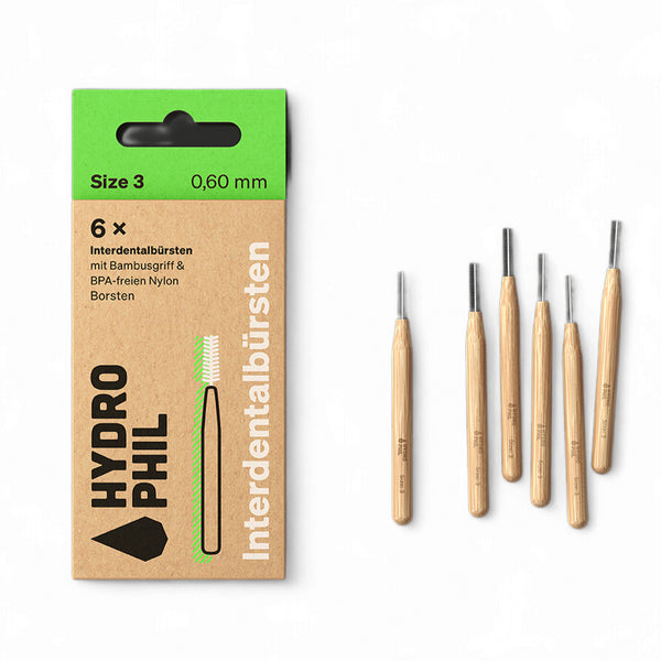 Hydrophil Bambusový mezizubní kartáček (6 ks)