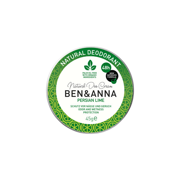 Ben & Anna Krémový dezodorant s perzskou limetkou (45 g)