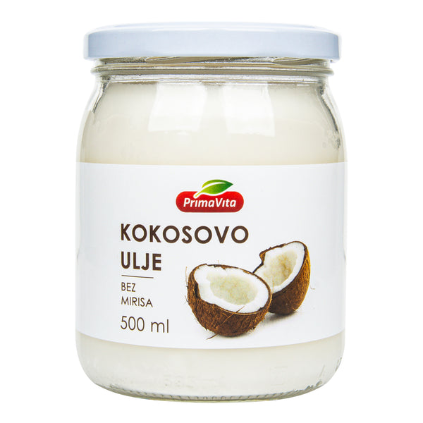 432048 Olej kokosový dezodorizovaný 500 ml PRIMAVITA-1