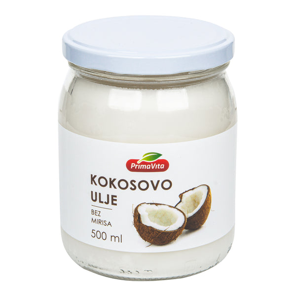 432048 Olej kokosový dezodorizovaný 500 ml PRIMAVITA-2