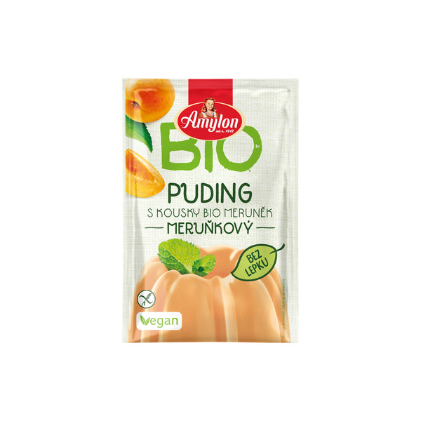 450007 Pudink meruňkový s kousky ovoce bezlepkový 40 g BIO AMYLON-1