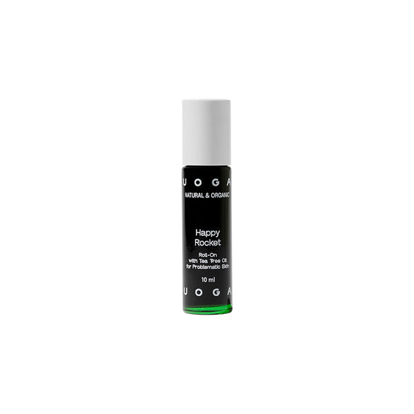 Uoga Uoga Roll-on na problematickou pleť Happy Rocket s tea tree a tamanu BIO (10 ml)