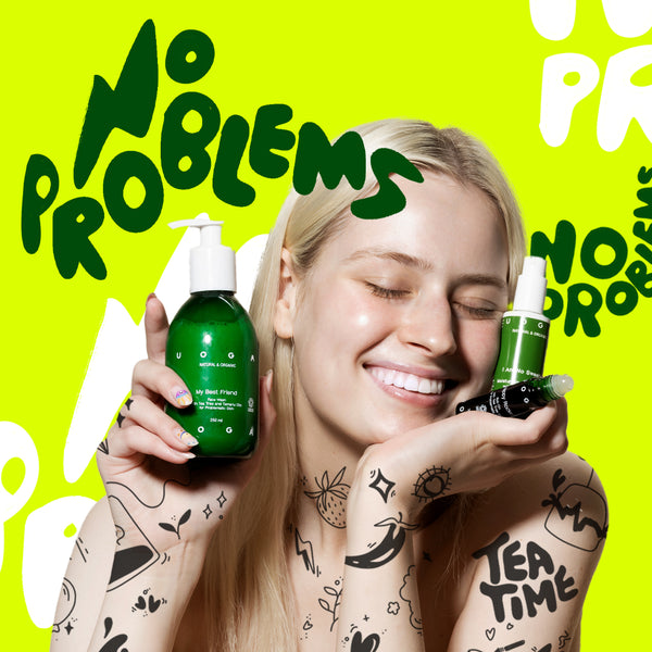 Uoga Uoga Pleťový krém I Am No Sweetie s tea tree a tamanu BIO (30 ml)