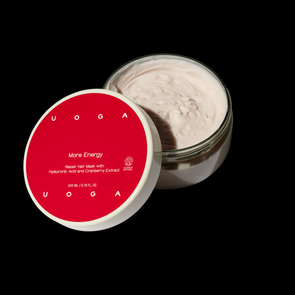 Uoga Uoga Maska pro hloubkovou regeneraci vlasů More Energy (200 ml)