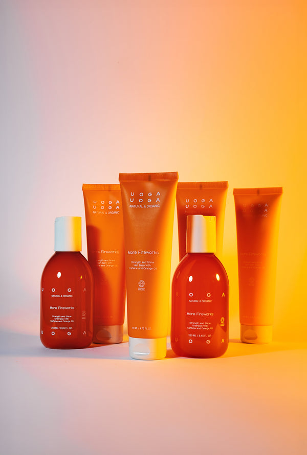 Uoga Uoga Šampon pro posílení a lesk vlasů More Fireworks BIO (250 ml)