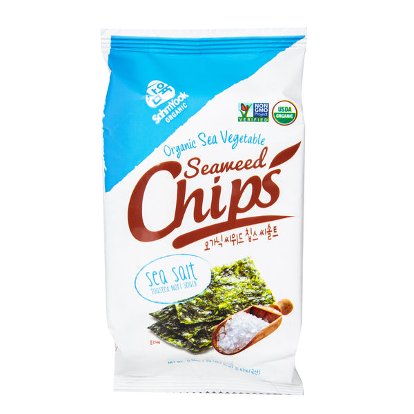 482038 Mořské řasy Snack pražené Nori s příchutí mořské soli 4 g SAHMYOOKFOODS-1