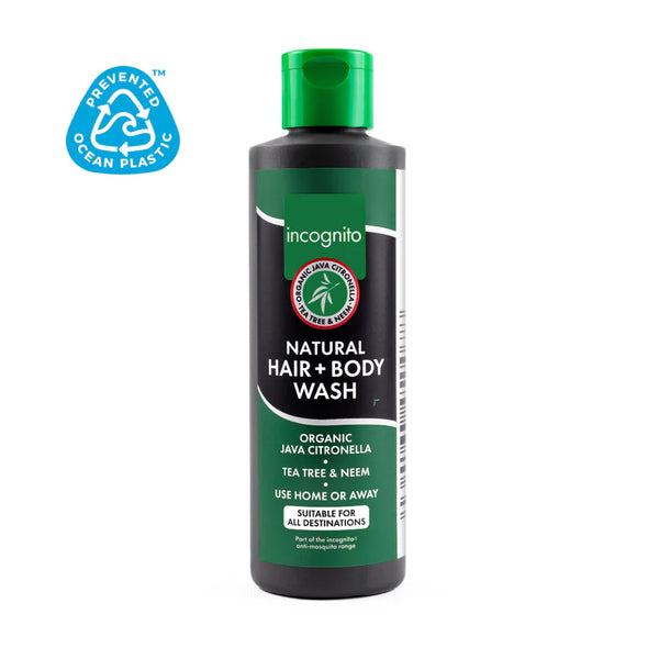 Incognito Ochranný šampón na vlasy a telo s citronelou (200 ml)