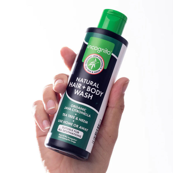 Incognito Ochranný šampón na vlasy a telo s citronelou (200 ml)