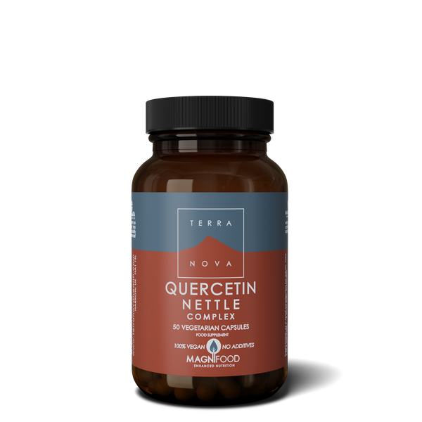 Terranova Health Quercetin Nettle Complex s kopřivou (50 kapslí)