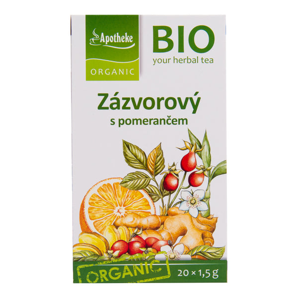 510102 Čaj Zázvorový s pomerančem 30 g BIO MEDIATE-1