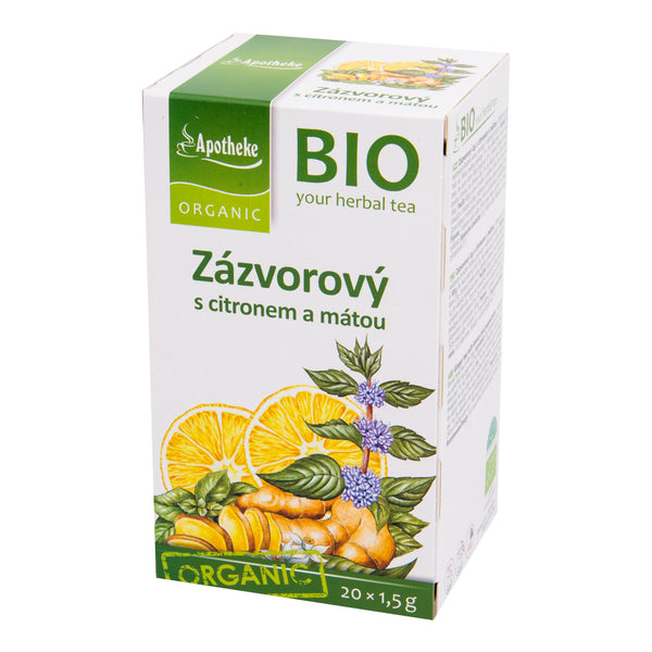 510106 Čaj Zázvorový s citronem a mátou 30 g BIO MEDIATE-2