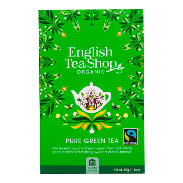 510328 Čaj Zelený Fair Trade 20 sáčků BIO ENGLISH TEA SHOP-1