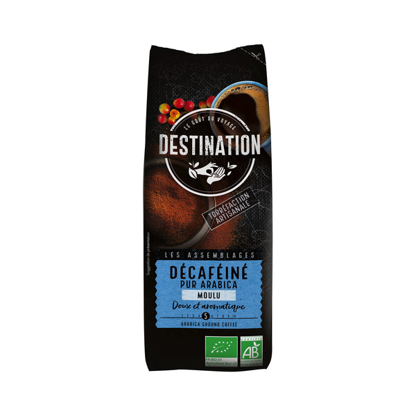 520044 Káva mletá bez kofeinu 100 % Arabika 250 g BIO DESTINATION-1