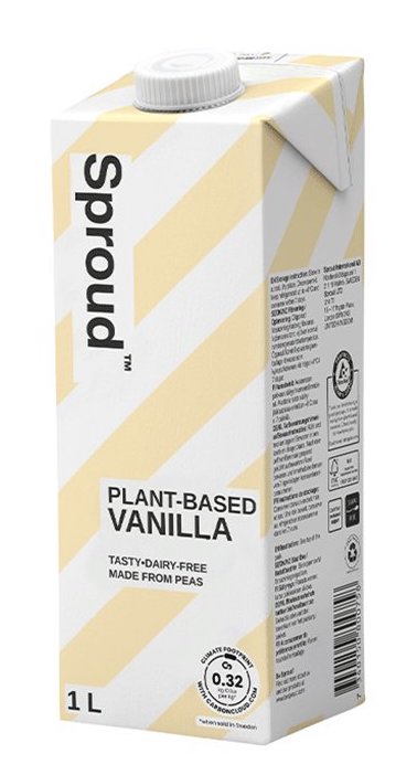 Sproud Hrachový nápoj vanilkový slazený (1 l)