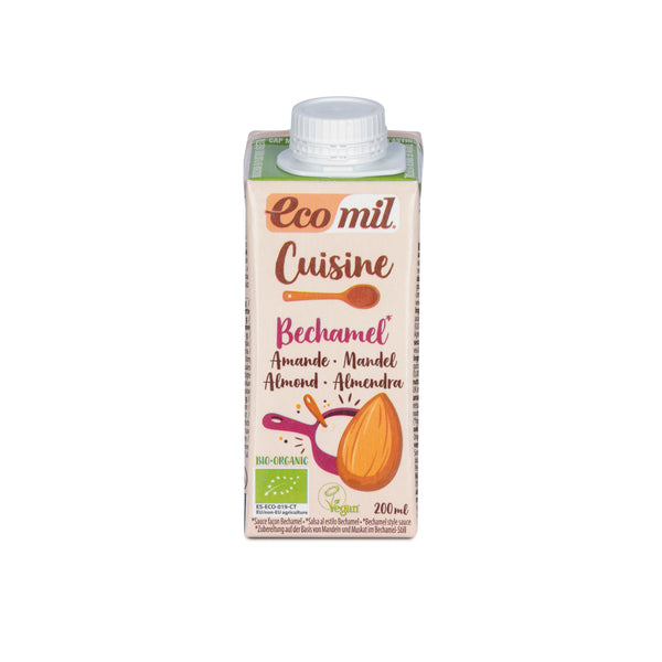 531090 Krém mandlový na vaření s muškátovým oříškem 9 % tuku 200 ml BIO ECOMIL-1