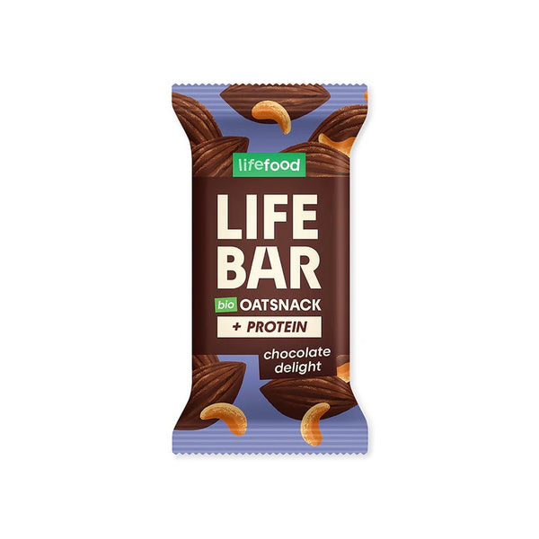 Lifefood Lifebar Oat protein snack Chocolate delight BIO (40 g)