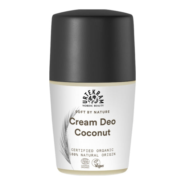 Urtekram Krémový deodorant roll-on s kokosem BIO (50 ml)