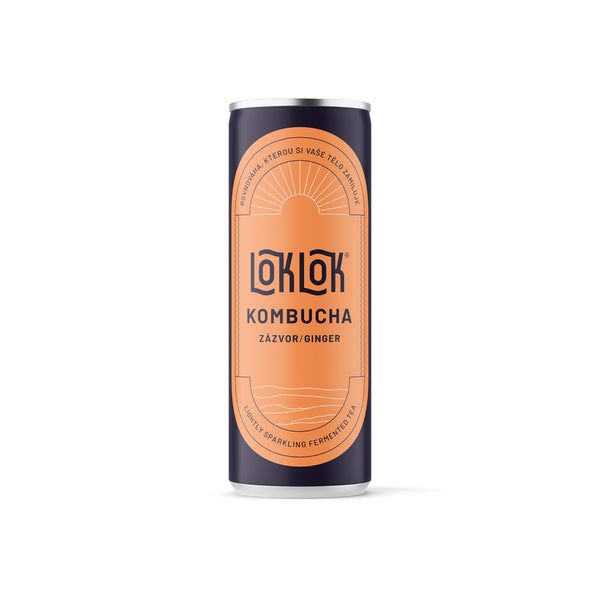 572071 Kombucha zázvor plech 330 ml LOKLOK-1
